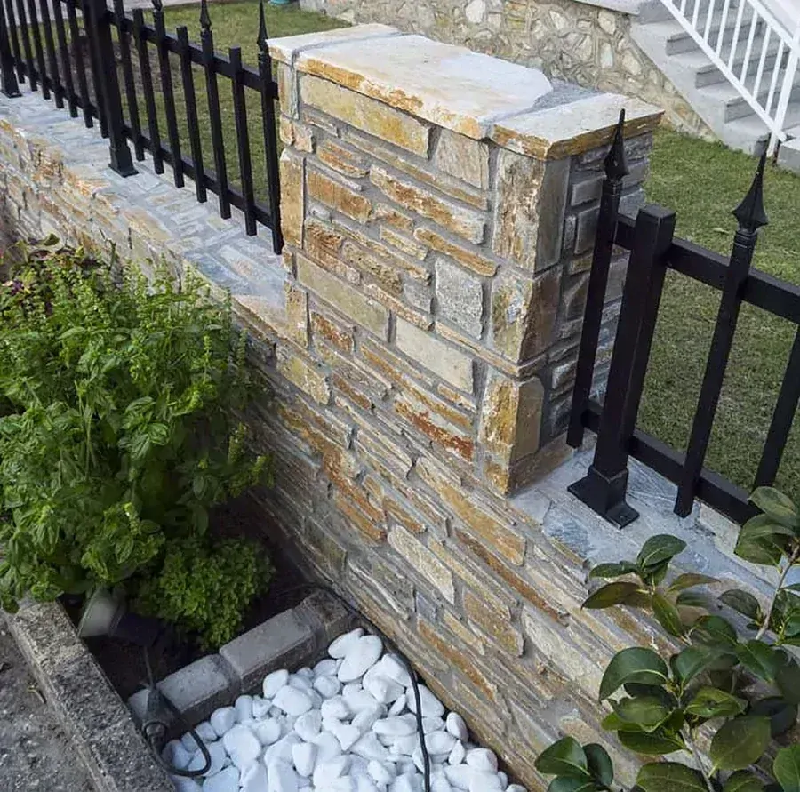 Obkladový řádkový kámen Multi - 3 - 5 cm rohový díl